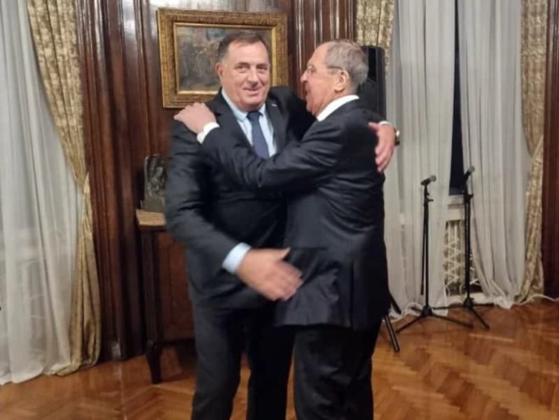 Milorad Dodik i Sergej Lavrov