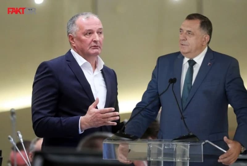 Zukan Helez i Milorad Dodik
