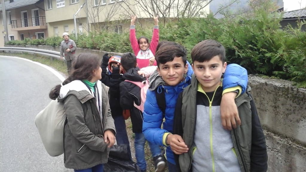 Migranti iz hotela Sedra