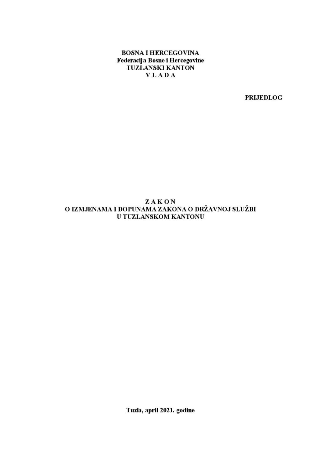 5. Prijedlog Zakona o izmjenama i dopunama Zakona o drzavnoj sluzbi u TK-page-002.jpg