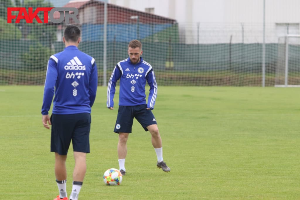 Trening reprezentacije BiH