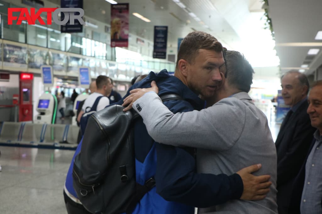 Reprezentacija BiH aerodrom Sarajevo 
