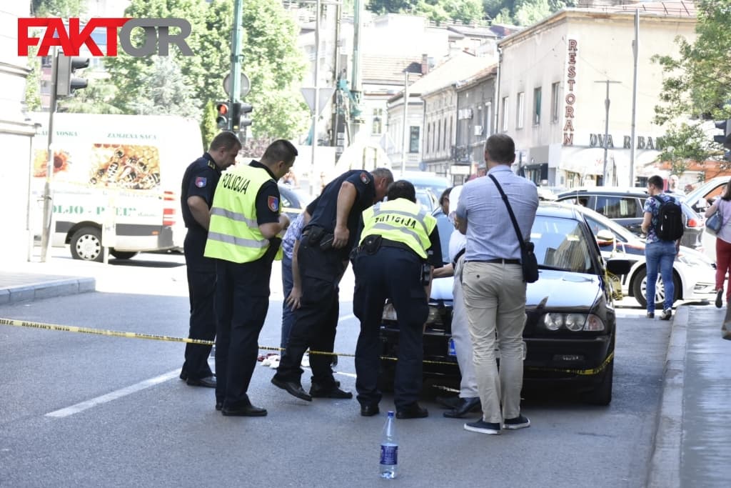 Saobraćajna nesreća kod Narodnog pozorišta