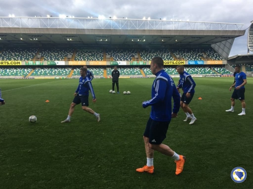 Trening fudbalske reprezentacije BiH pred mec sa S. Irskom1.jpg