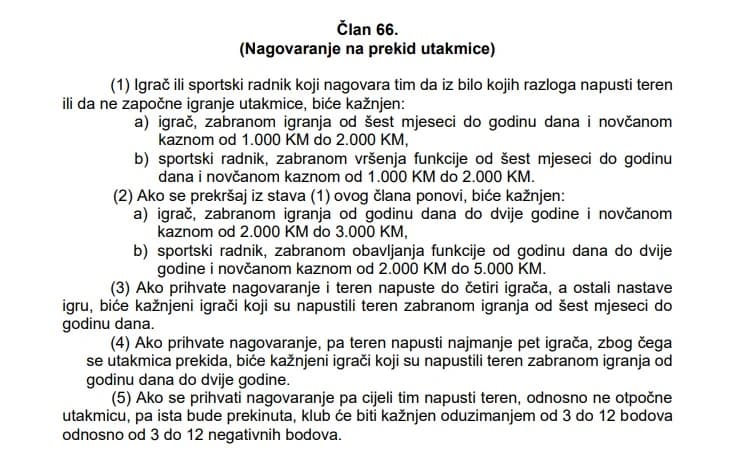 Disciplinski pravilnik FSBiH