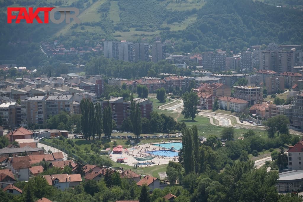 Zenica grad, radovi, industriska zona