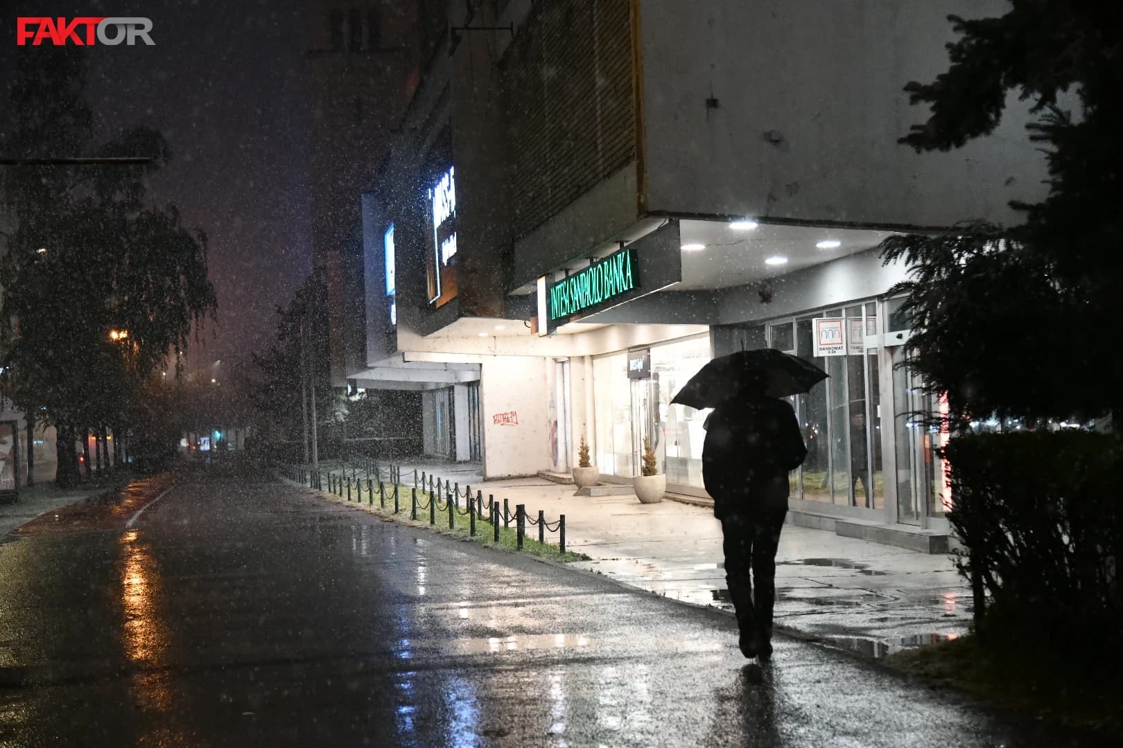 Zimska idila, Prvi snijeg, Sarajevo