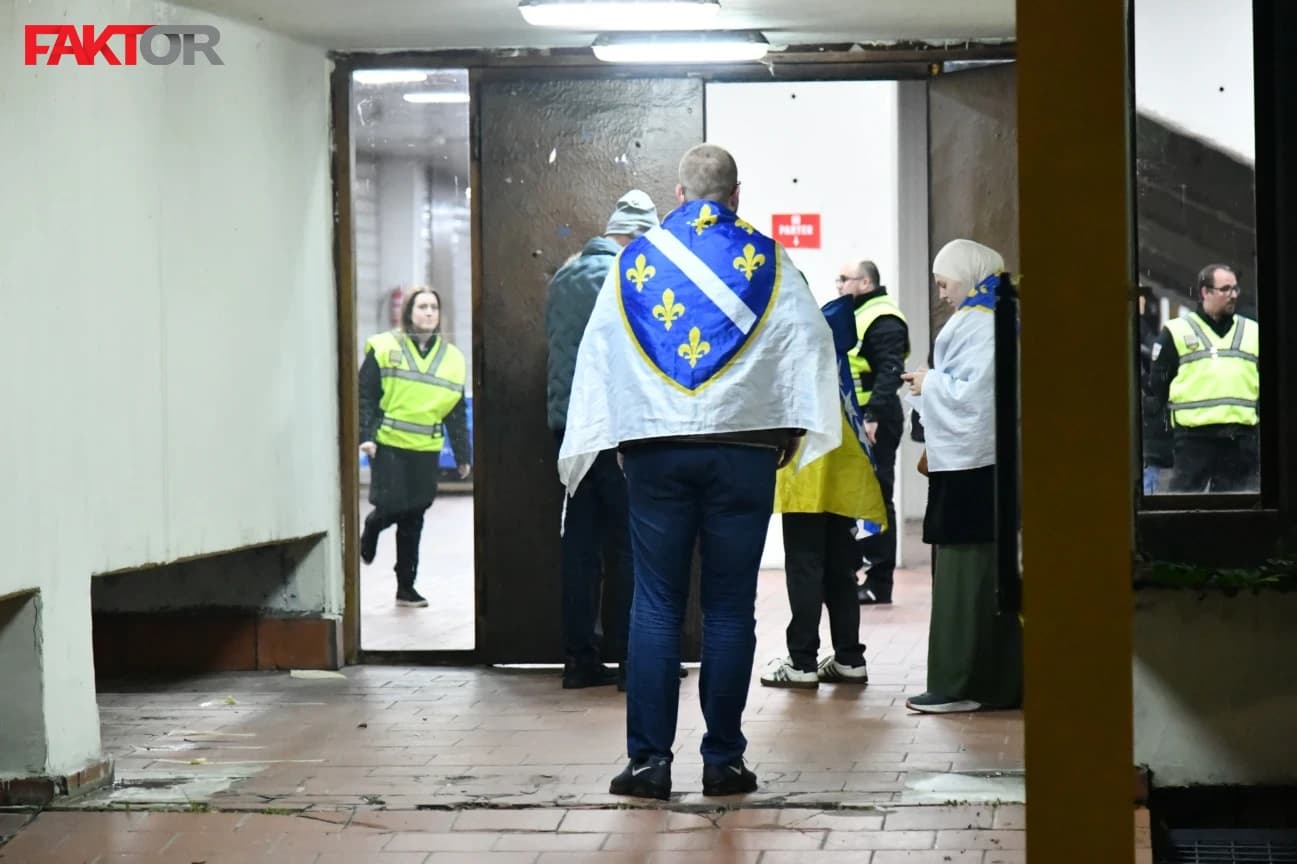Plato, Skenderija, Košarka, BiH, Srbija, Navijači