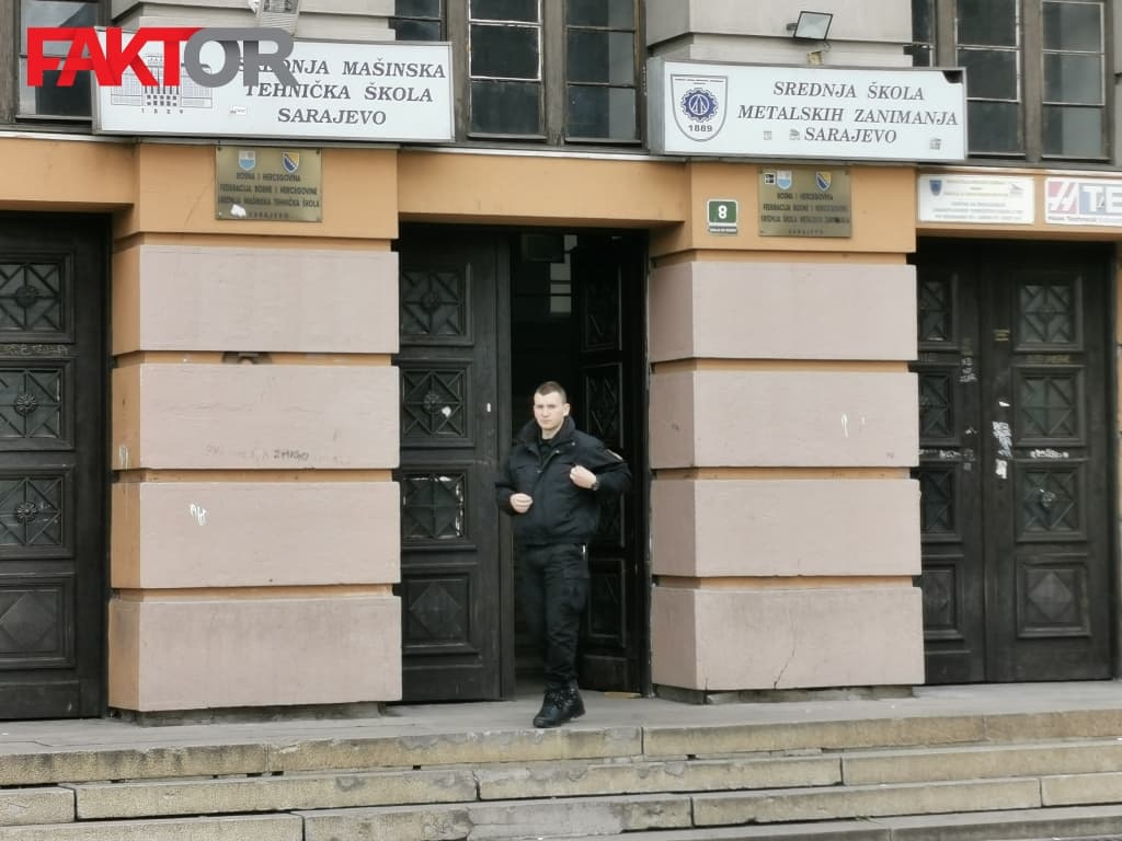 Dojava bomba Mašinska  tehnička škola