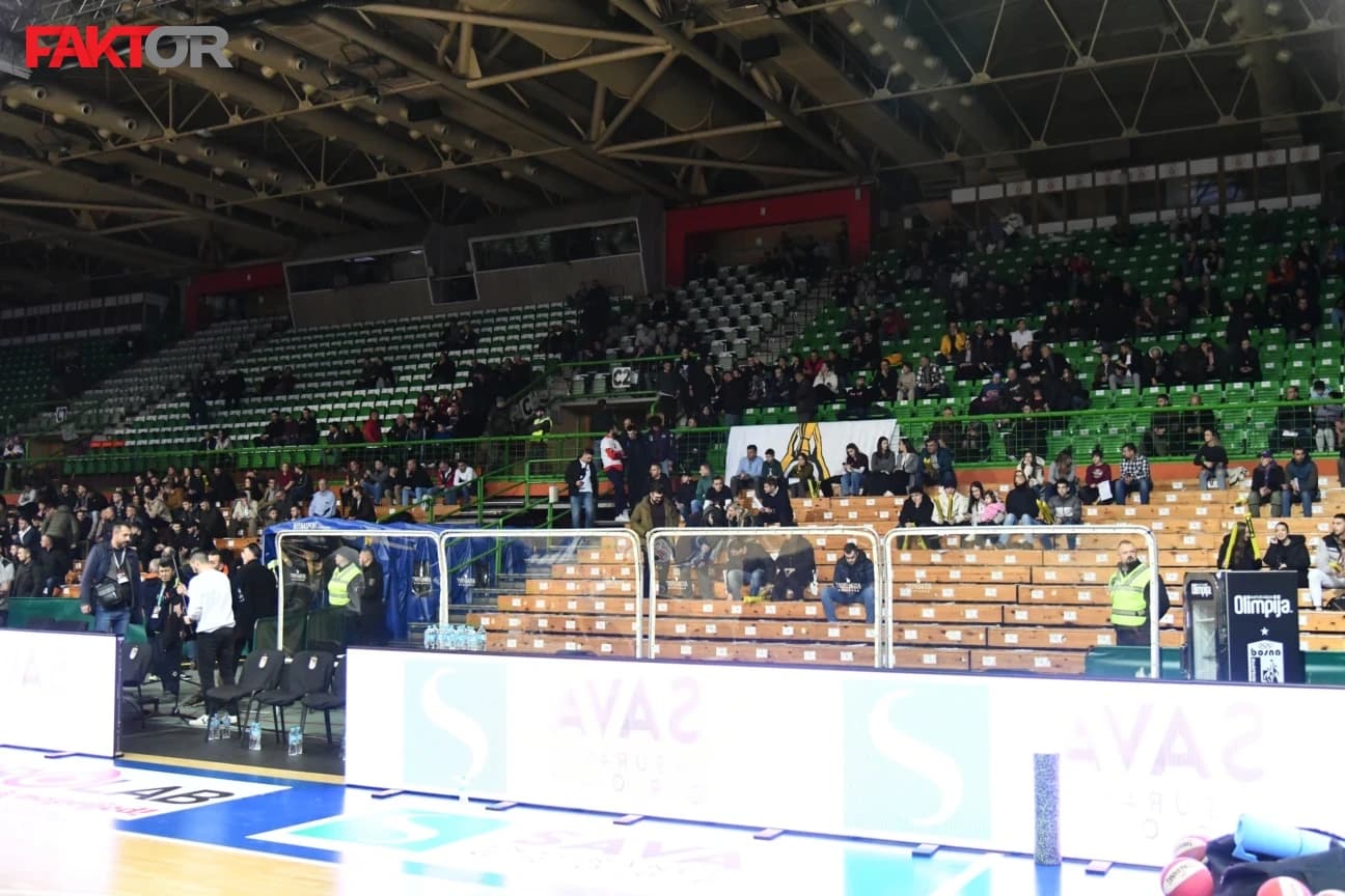 KK Bosna, KK Crvena Zvezda, Zetra, Navijači