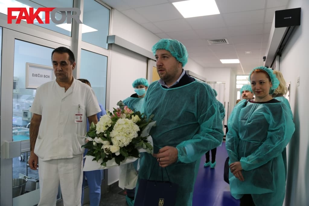 Posjeta gradonačelnika prvorođenoj bebi u 2020. godini