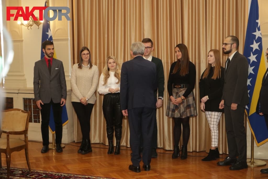 Šefik Džaferović najbolji studenti