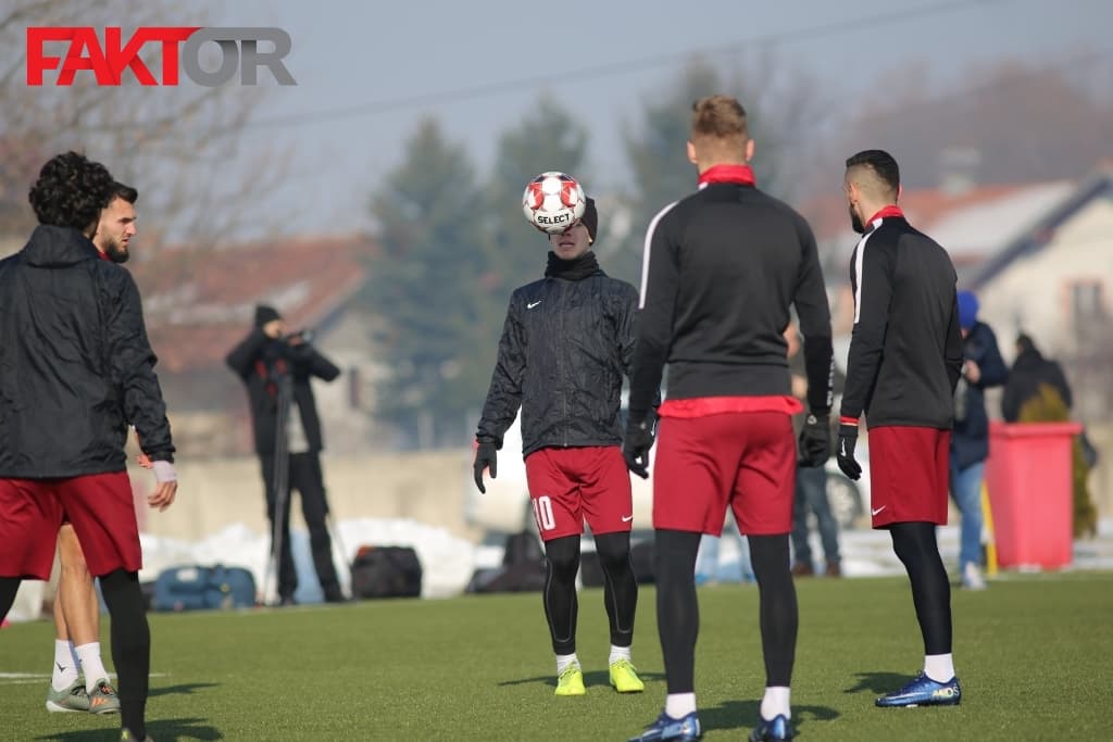 Početak priprema pred proljetni dio sezone 2019/2020, FK Sarajevo, kamp Butmir