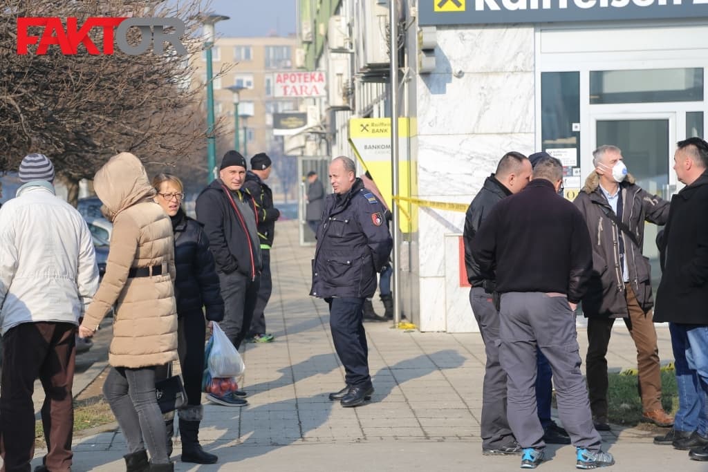 Pljačka Raiffaisen banke, Hrasno