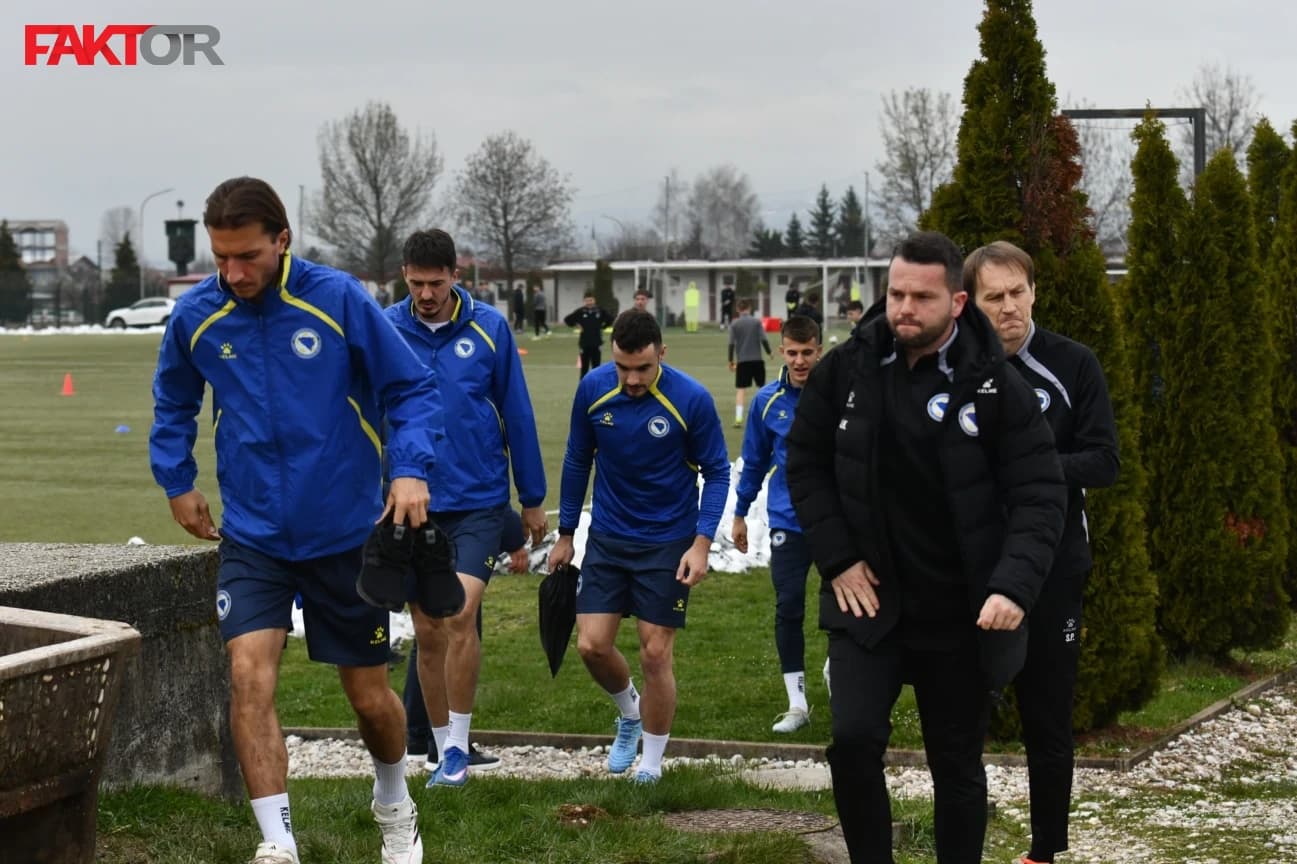 Reprezentacija BiH, Zmajevi, Trening