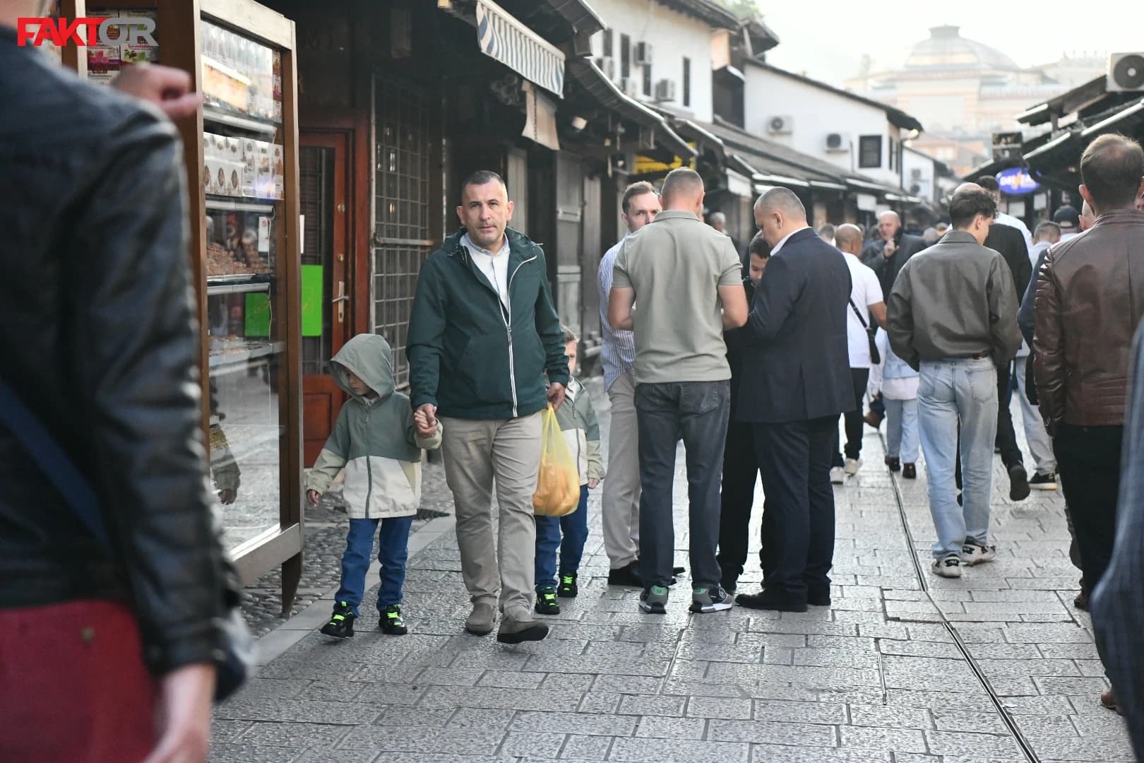 Atmosfera, kurban bajram, Baščaršija