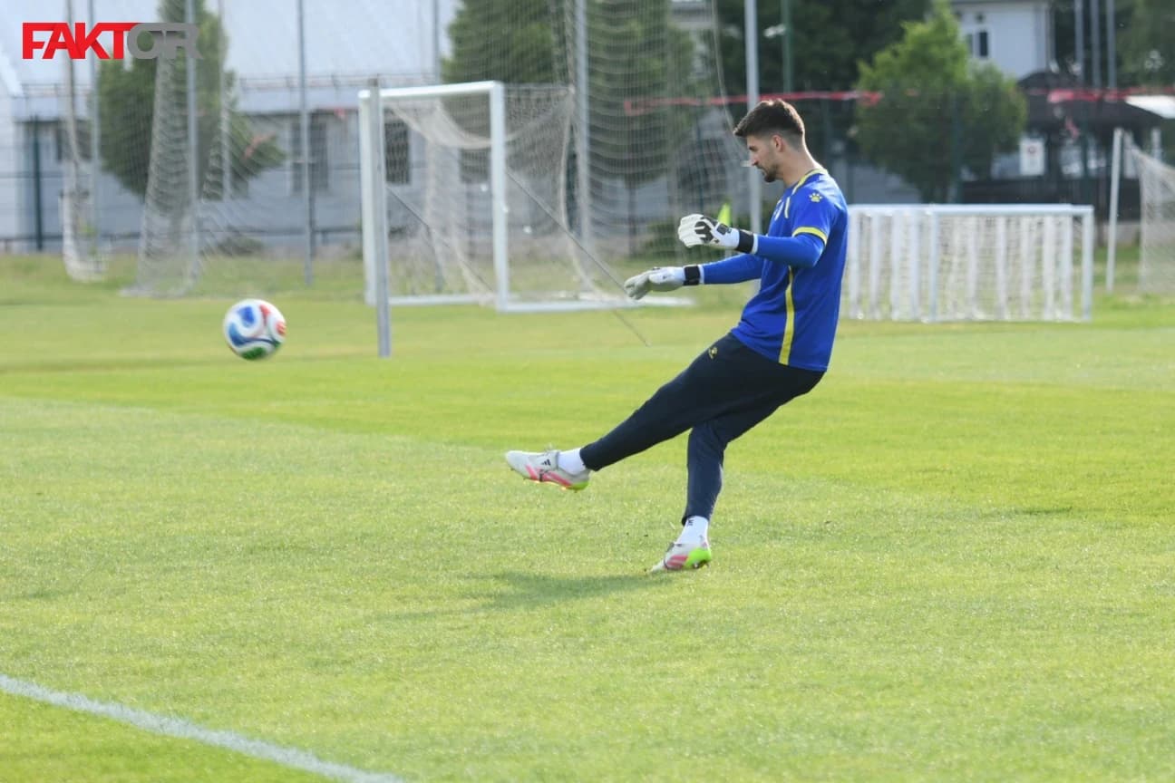 Trening Zmajeva, FSBiH, Butmir, Kamp FK Sarajevo, Nikola Vasilj