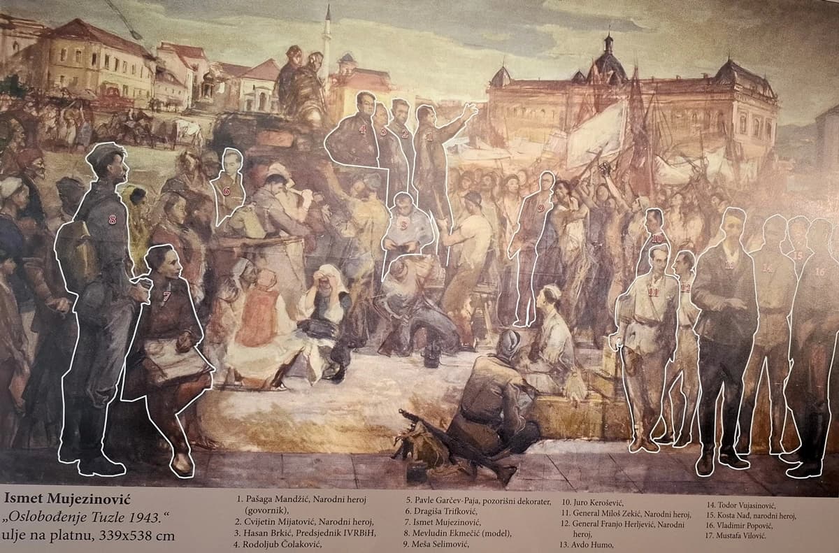 Historijske ličnosti na slici