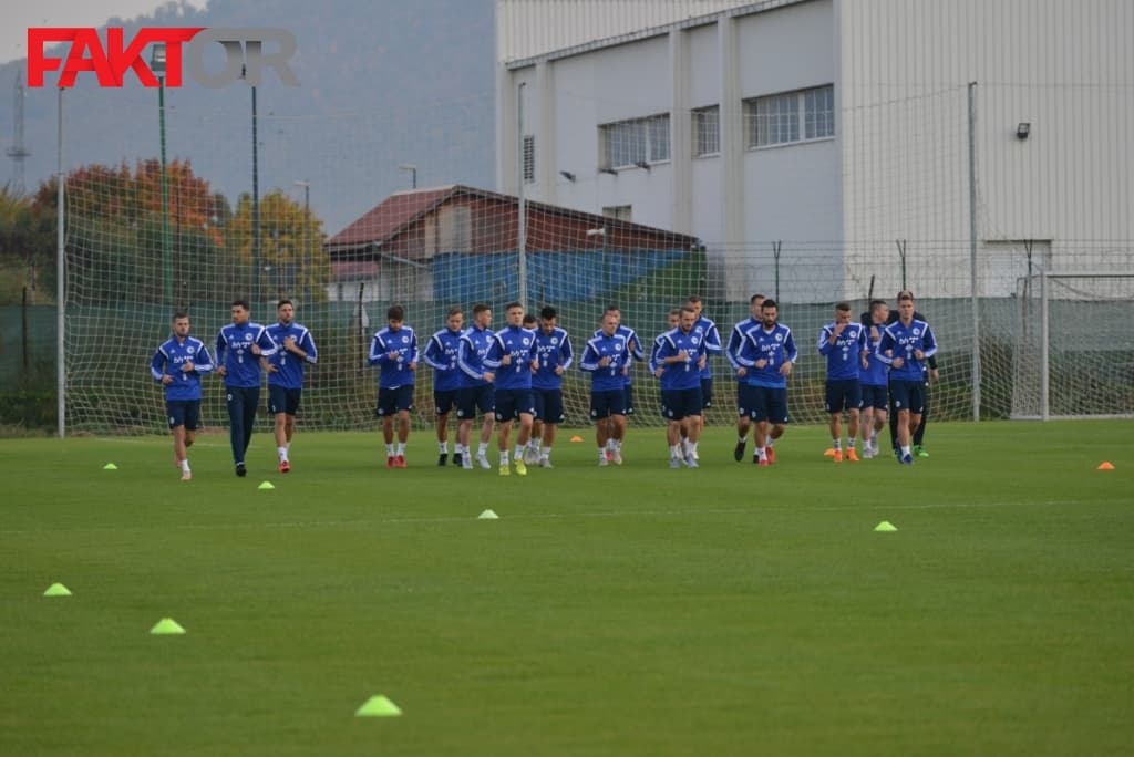 Trening fudbalske reprezentacije BiH