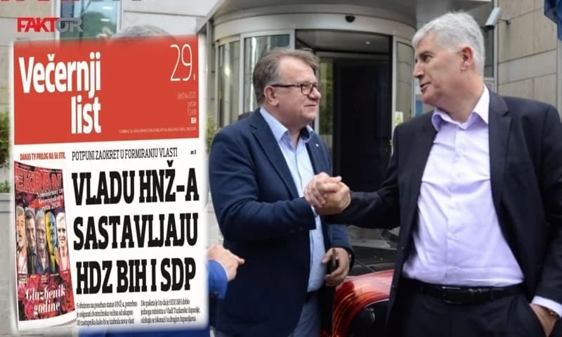Nermin Nikšić i Dragan Čović