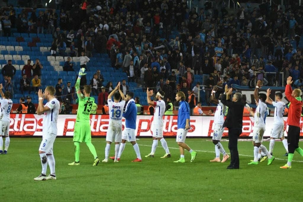 Ibrahim Šehić i slavlje fudbalera Erzurumspora