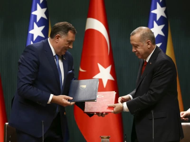 Dodik i Erdogan 16. marta u Ankari potpisuju sporazum o infrastrukturnim i građevinskim projektima