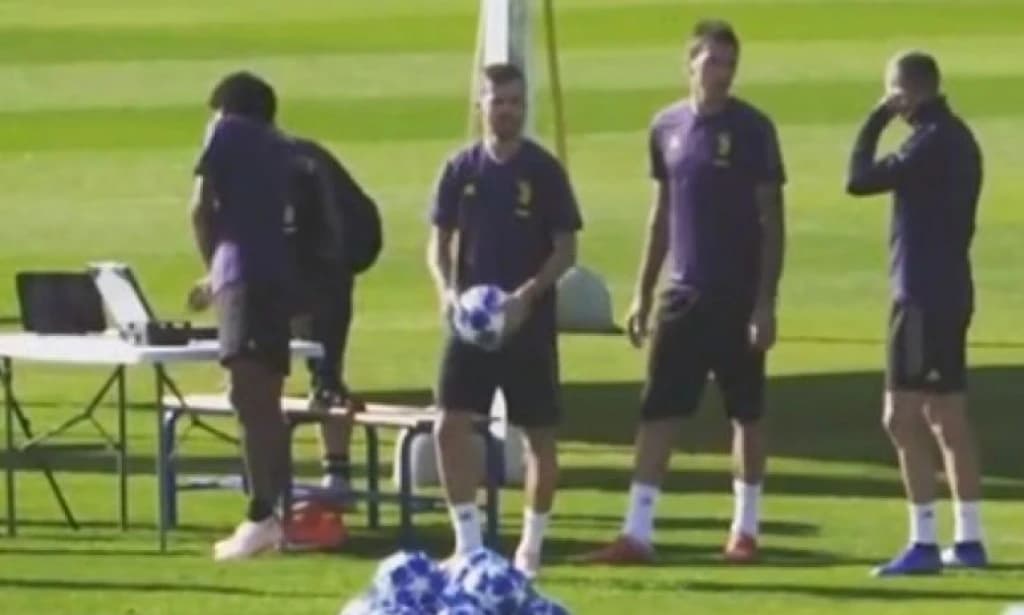 Miralem Pjanić na treningu Juventusa