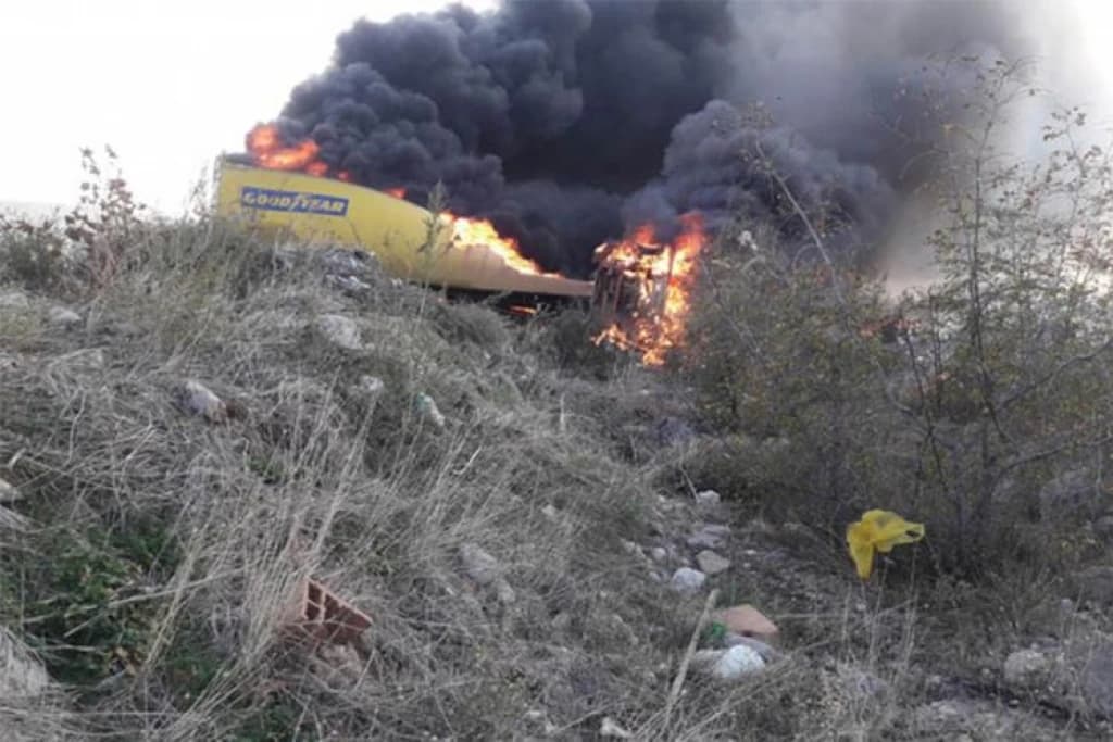 Identifikovan vozač koji je izgorio u šleperu na Žegulji