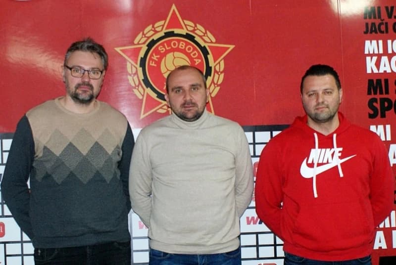 Novi trener Slobode Mladen Žižović predstavljen na Tušnju