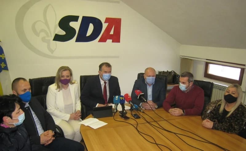 Press konferencija zastupnika SDA u Skupštini TK