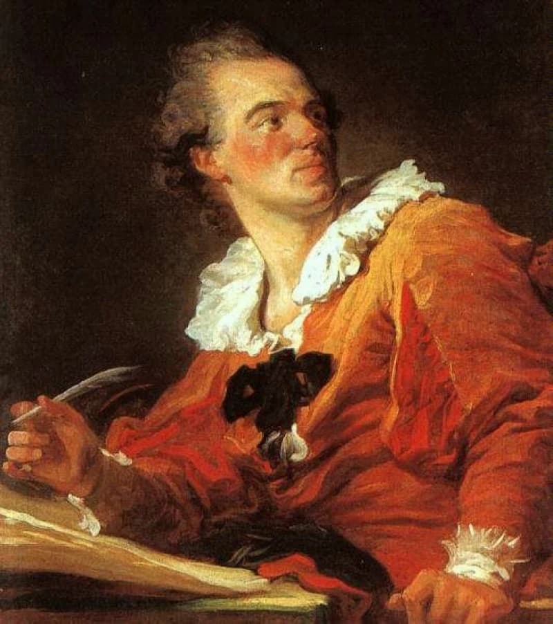 Jean-Honorea Fragonard, autoportret