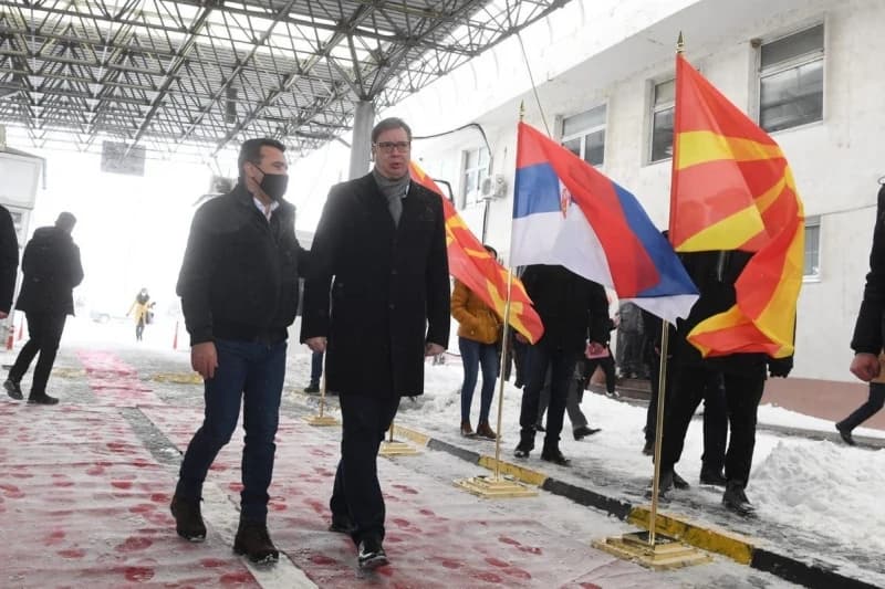 Zoran Zauev i Aleksandar Vučić
