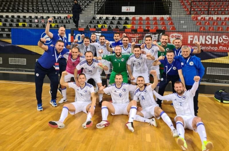Pala Sjeverna Makedonija: Futsal reprezentacija BiH slavila i u Skoplju