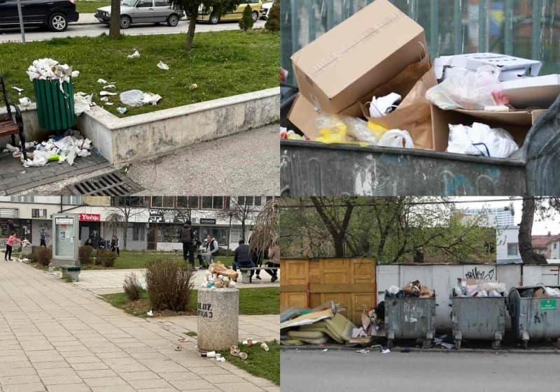 Smeće u Sarajevu 