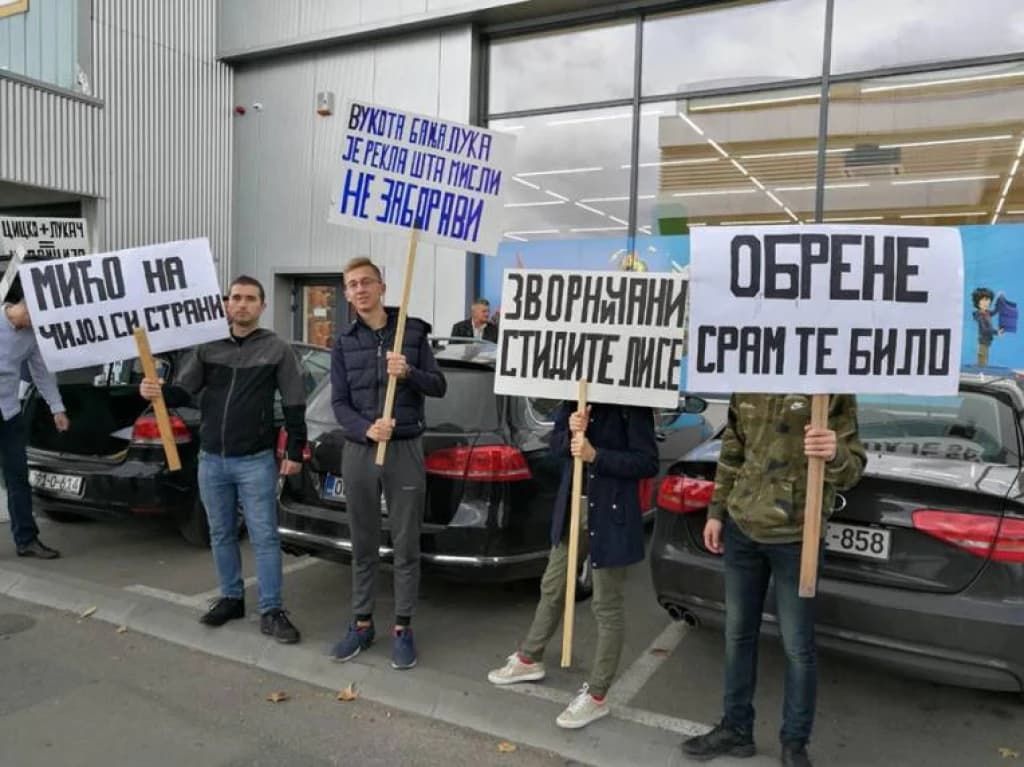 Pristalice Vukote Govedarice se okupile u Banjoj Luci