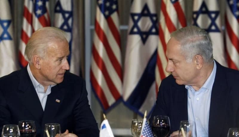 Joe Biden i Benjamin Netanyahu