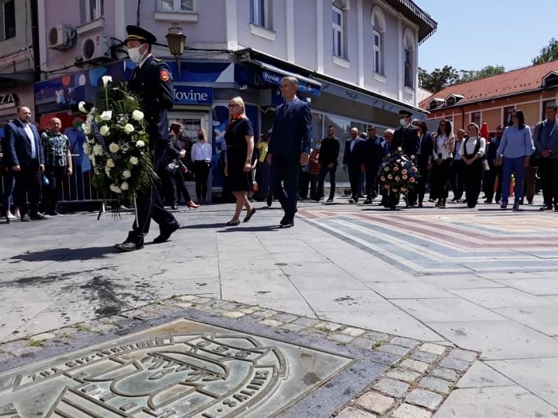Gradonačelnik Tuzle Jasmin Imamović sa suprugom