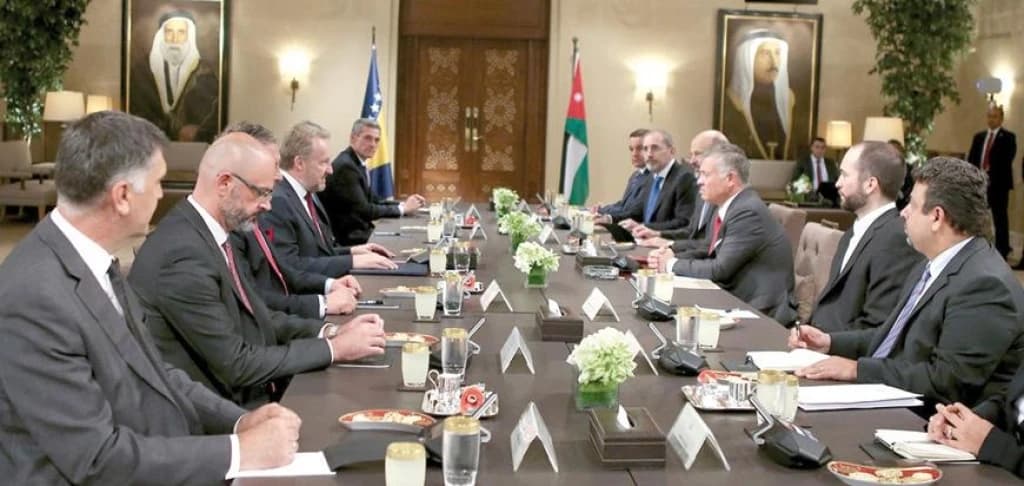 Sastanak Bakira Izetbegovića i kralja Abdullaha održan u palači Al Husseiniya 