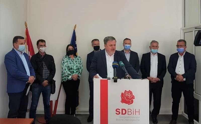 Press konferencija SD BiH
