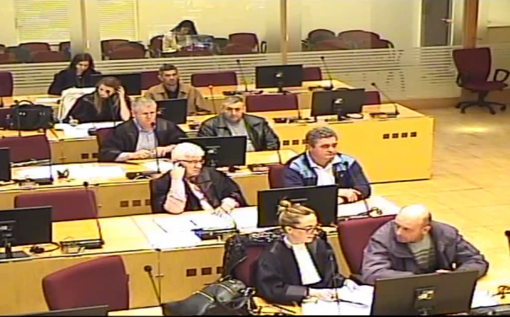 Boris Bošnjak, suđenje za zločine u Bileći