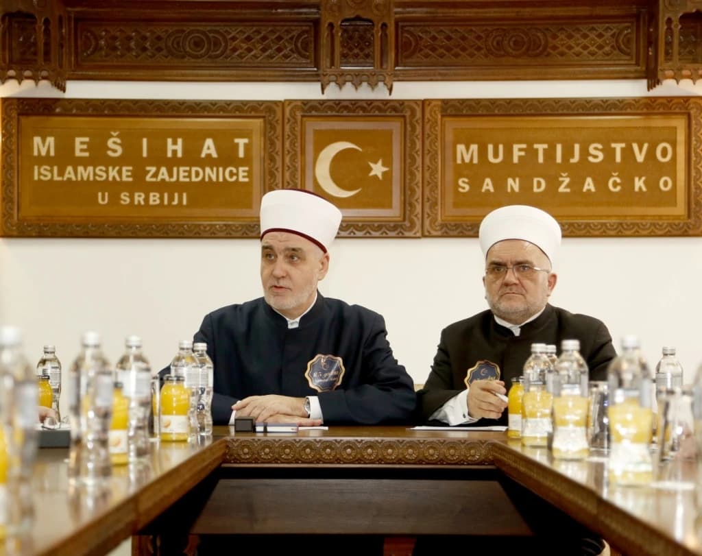 Reis Husein ef. Kavazović i muftija Mevlud ef. Dudić