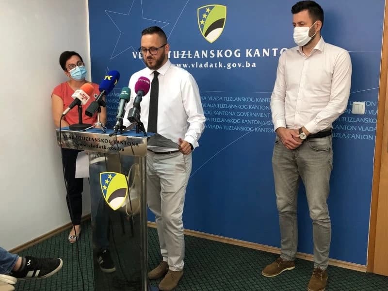 Press konferencija u Vladi TK