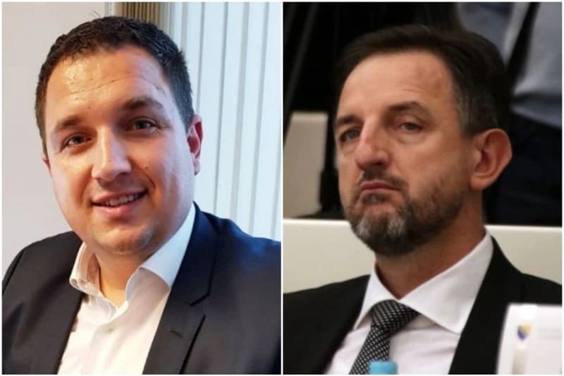 Miloš Lučić i Dževad Mahmutović