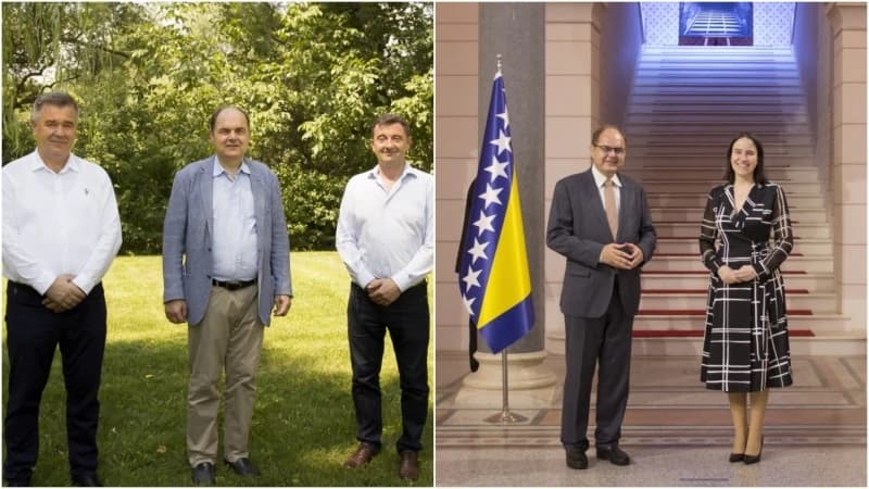 Schmidt u Mostaru razgovarao sa Kordićem i Marićem, u Sarajevu kurtoazni susret sa gradonačelnicom Karić