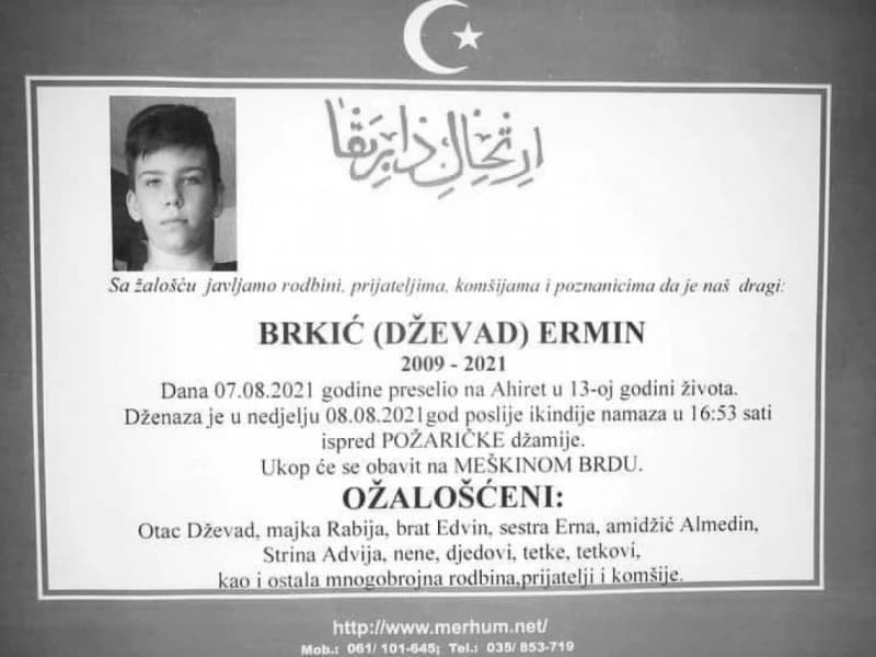 U Gradačcu se utopio 13-godišnjak