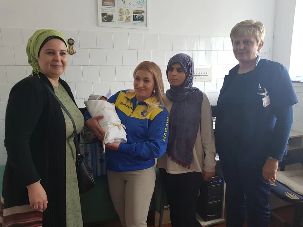 Migrantica porodilja iz Avganistana je zaplakala od sreće