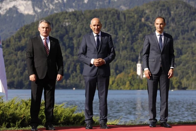 Janez Janša i Željko Komšić, 