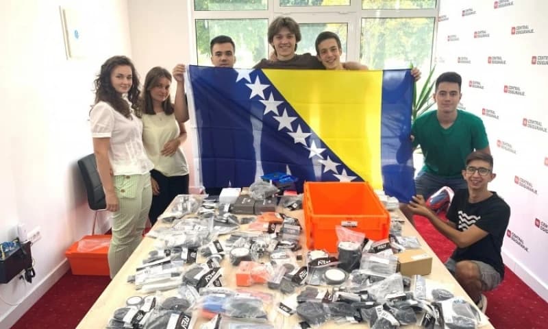Robotički tim BiH zauzima prvo mjesto na Međunarodnoj robotičkoj olimpijadi