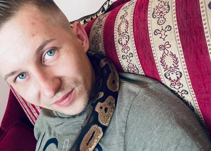 Haris Starčević sa svojim ljubimcem