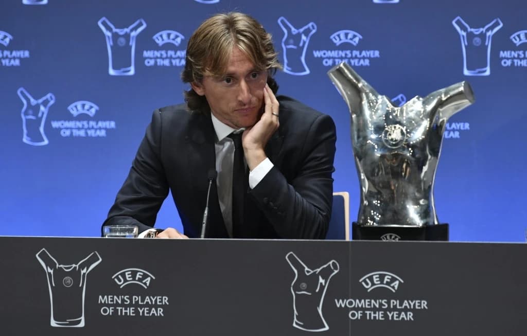 Luka Modrić UEFA igrač godine